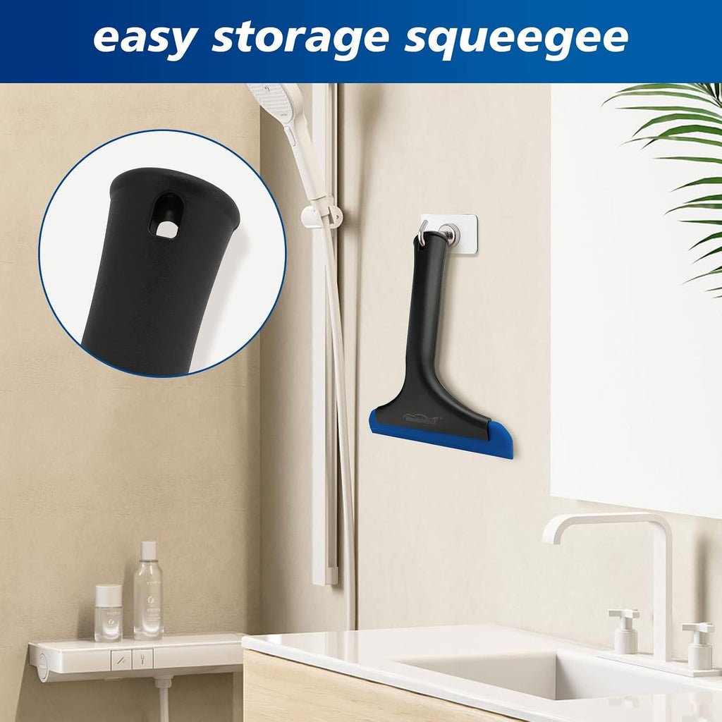 NEWISHTOOL Window Tint Tool Small Squeegee Bathroom Shower Squeegee, 2-Pack