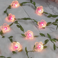 2PK Cherry Blossom Vine Lights 13ft 40 LED Fairy Lights with Remote & Timer