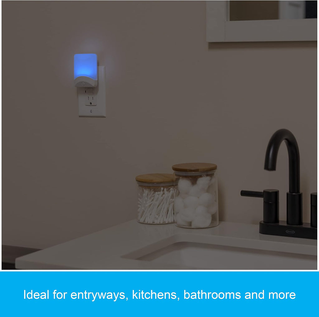 GE Plug in Color Changing Night Light with Dusk to Dawn Sensor