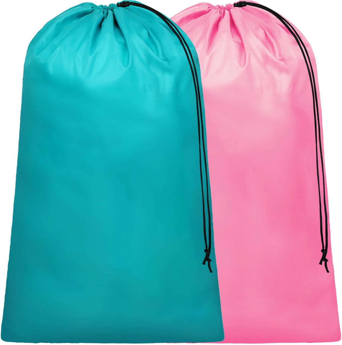 Travel Laundry Bags 2 Pack - Dirty Clothes Travel Bag for Cruise, 24x36 in