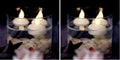 AGPtek 12 PCS Floating Candles Waterproof Tea Light Candles, Battery Operated Flameless Floating Candles for Centerpieces Wedding Party Decoration - Warm White (Pack of 2)