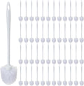 Tioncy 50 Pcs 14.2 Inch Toilet Brushes for Bathroom Bowl Scrubber