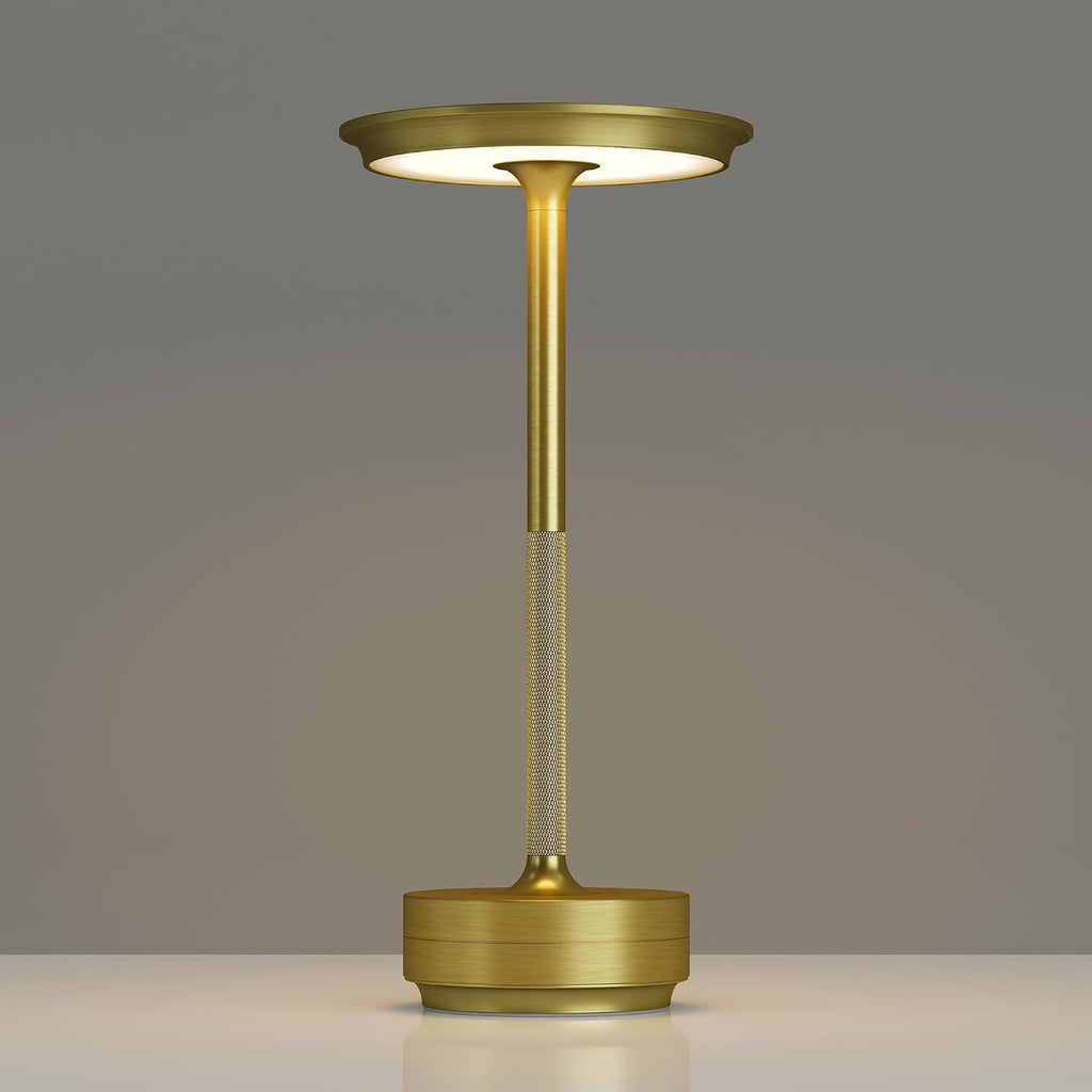 TBBGA 1 Pack Rechargeable Cordless Table Lamp, 5000mAh Battery Table Light