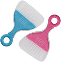 2PCS PP Plastic Small Broom and Dustpan Set Compact Desktop Sweeper Multifunctional Mini Cleaning Tool Suitable for Keyboards Car Interiors Worktops