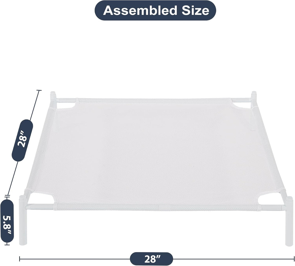 STO STO Sweater Drying Rack, 1-Pack Stackable Mesh Clothes Drying Rack, Laundry Drying Rack for Sweaters, Socks, Toys, White