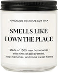 Housewarming Gifts for New Home, First Home Gift for Couples Candle
