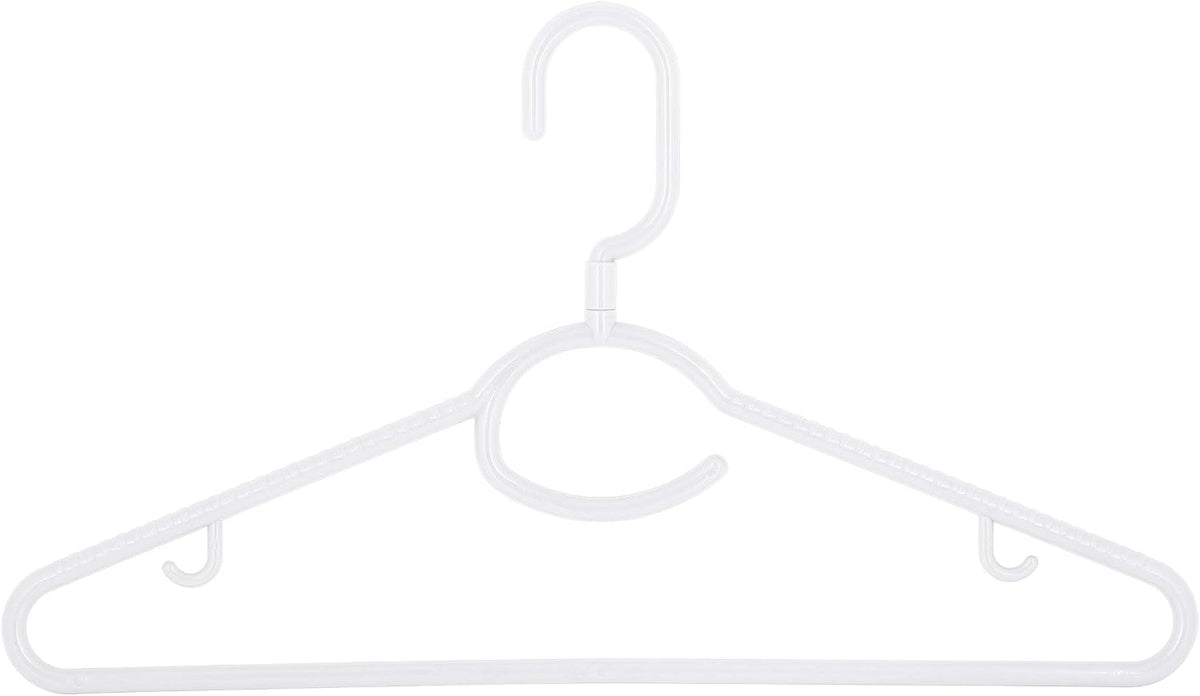 Laundry 360 Swivel Neck Hanger 5 Pack in White