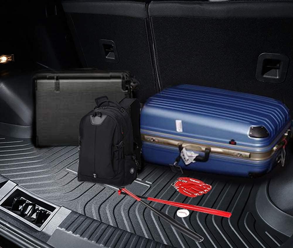 Honda Cargo Liner Car Trunk Tray Mat for Accord 2012-2017 Protector Cover in Heavy Duty Waterproof Anti-Slip Black TPV