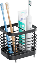 Stainless Steel Electric Toothbrush Holder for Bathroom Wall & Countertop