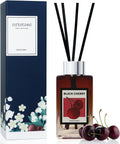 4.06 oz Reed Diffuser Set Black Cherry Air Freshener for Home