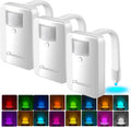 Chunace Toilet Bowl Night Lights Motion Sensor 3Pack, Unique Bathroom Stuff