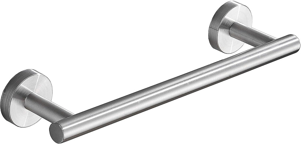 Towel Bar, 12-Inch Hand Towel Holder, Bathroom Accessories SUS304 Stainless Steel Towel Rack, Bath Hardware Brushed Nickel, Wall Mounted