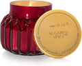 Capri Blue Sugared Spice Scented Candles for Home | Ruby Red, 8 oz