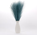 Faux Pampas Grass Decor ， 21.7 Inch Artificial Pampas Grass Blue Reed Grass, Vase Filler for Home Decor, Room, Bathroom, Wedding, Table Centerpiece - 20PCS