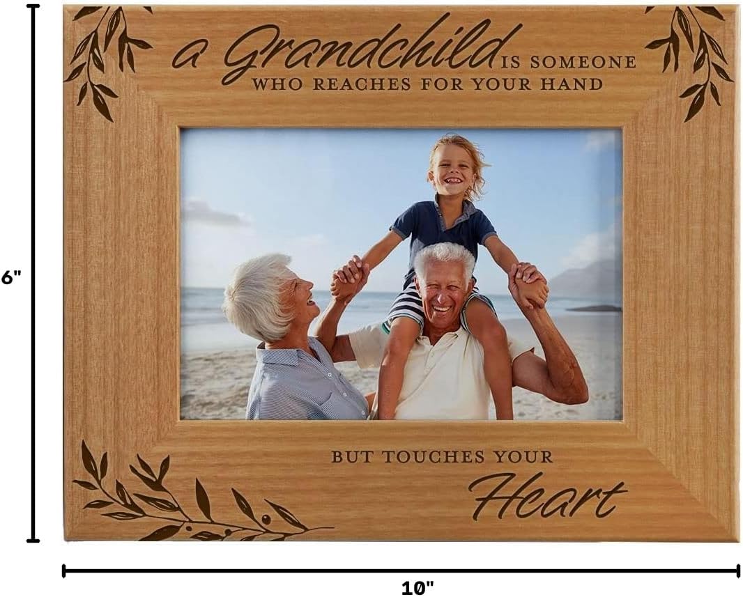 Grandparents Picture Frame - Reaches for Your Hand - 4x6 Horizontal