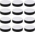 Self-Adhesive Furniture Risers 12Pcs, Round Adds 1/2" Height Black