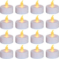 Nancia 100PACK Flameless LED Tea Lights Candles Battery-Powered