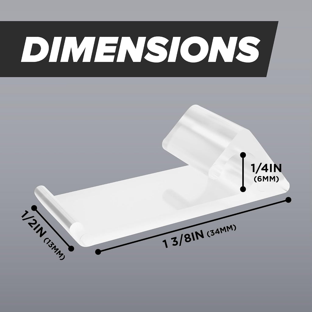 THE CIMPLE CO Coaxial Cable Clips for Vinyl Siding -