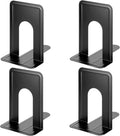 MaxGear 8.5 in Extra Large Heavy Duty Metal Book Ends, Bookends for Shelves