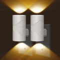 LED Motion Sensor Night Light Plug in, Dimmable LED Night Light with Dusk to Dawn Light Sensor, Soft White 3000K, Auto On/Off Nightlight (Light Sensor Night Light)