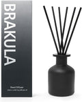 Brakula Reed Diffuser Set, Salted Coconut & Mahogany Scent, 4.06 fl oz