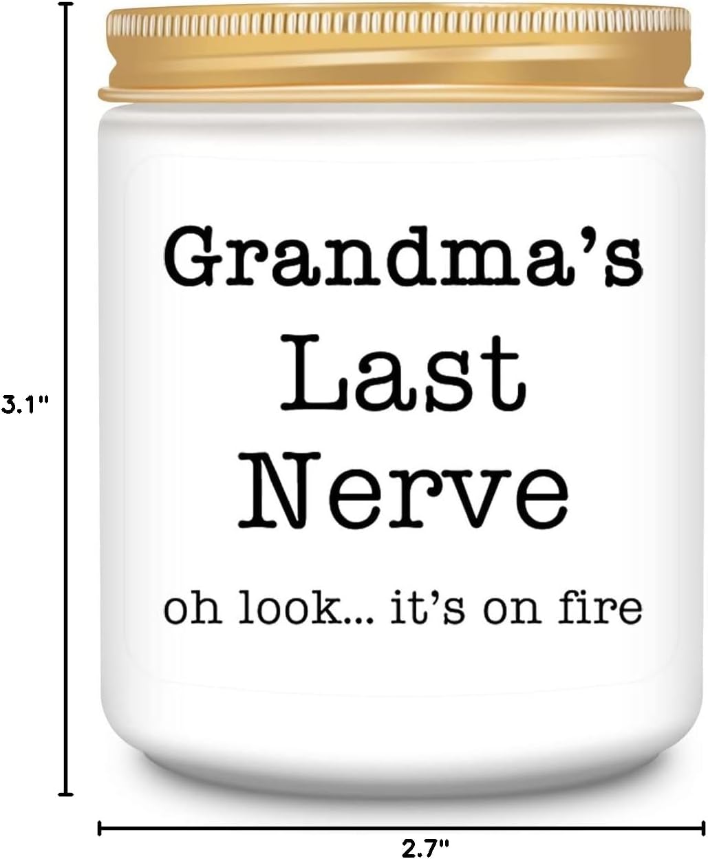 Homsolver Gifts for Grandma from Grandkids, Funny Grandma Gifts, Best Grandma Christmas Gifts, Thanksgiving Retirement Gift, Birthday Gifts for Grandma, Perfect Lavender Scented Candles