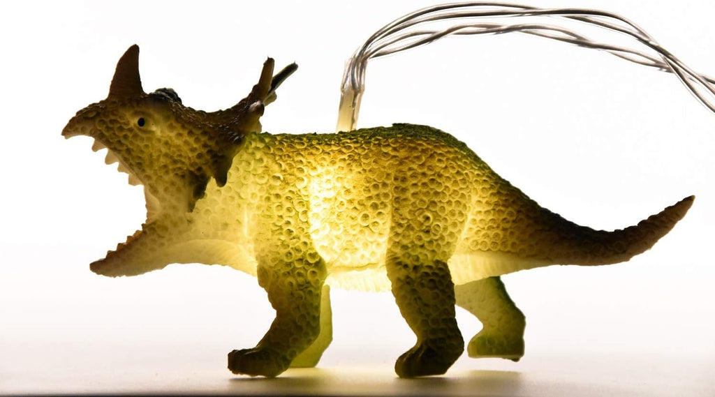 8LED Dinosaur String Lights for Boys Room Battery Operated Dinosaur Lights String Dino Light for Boys Kids Bedroom Decor Christmas Tree Decoration Party Garden Tent Wall