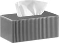 Large Tissue Box Cover Rectangular with Bottom Belt, Fits 180-Count Kleenex