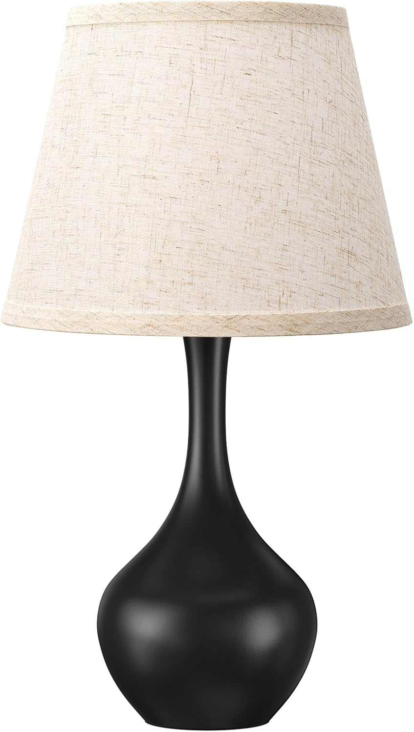 16.1" Touch Table Lamp for Nightstand, 3 Way Dimmable Small Bedroom Lamp