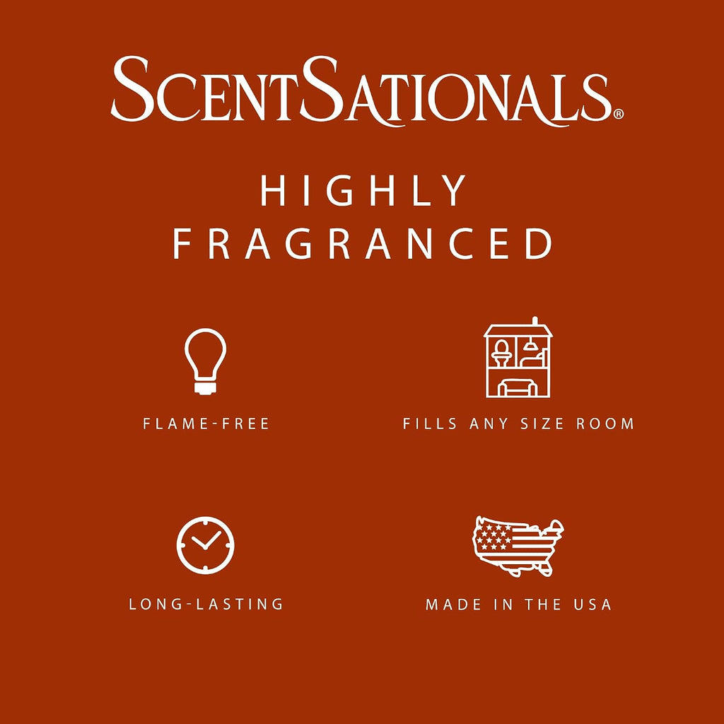 Scentsationals Pumpkin Spice Scented Wax Melts 10oz (24 Cubes)