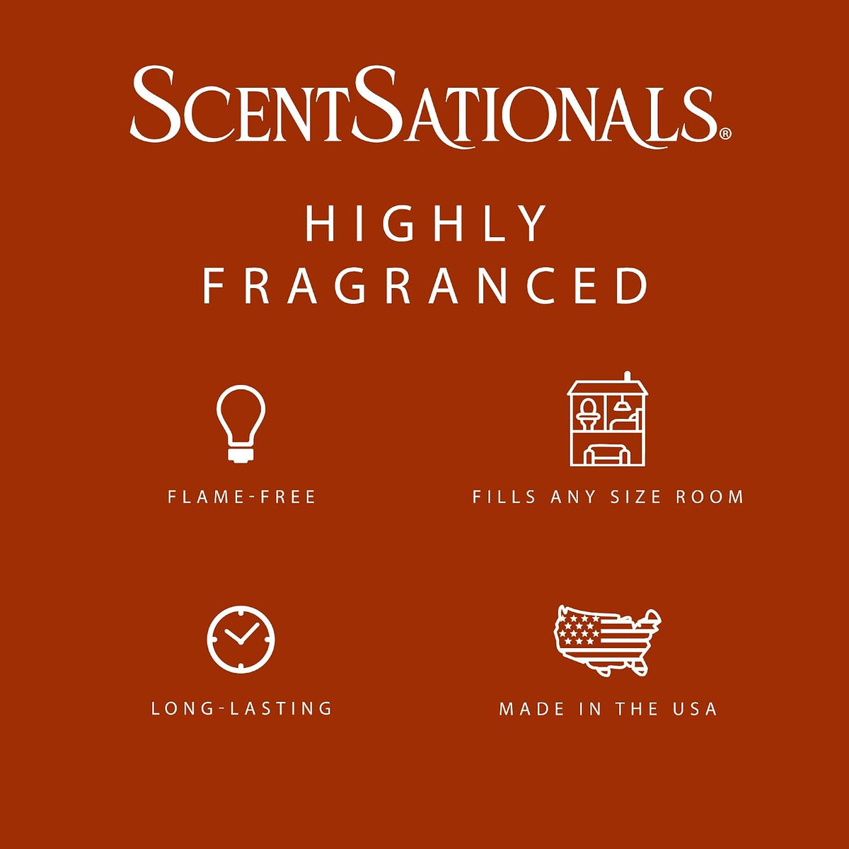 Scentsationals Pumpkin Spice Scented Wax Melts 10oz (24 Cubes)