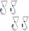 Space Saver Over the Door Hooks, These Uniquely Styled Space Saving Devices Give You Extra Storage (4 Hooks)