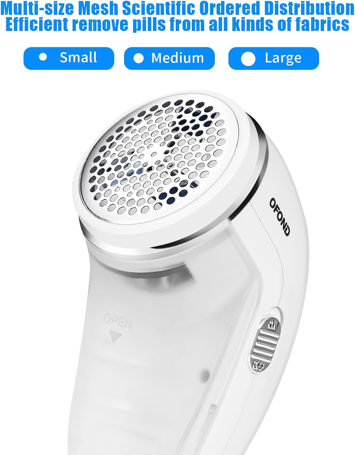 Lint Remover for Clothes,Fabric Shaver with Battery,Sweater Defuzzer