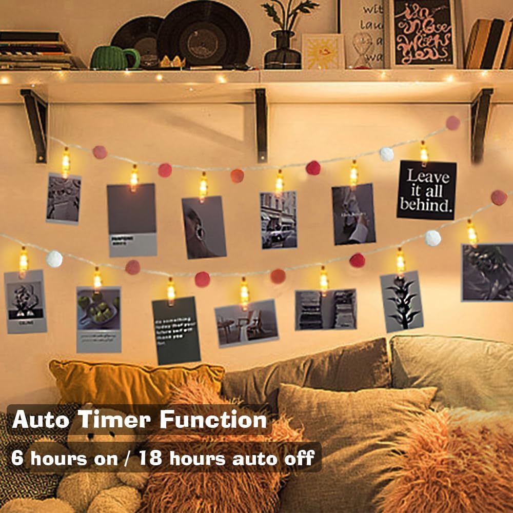 ChiRee 9.86Ft Photo Clip String Lights