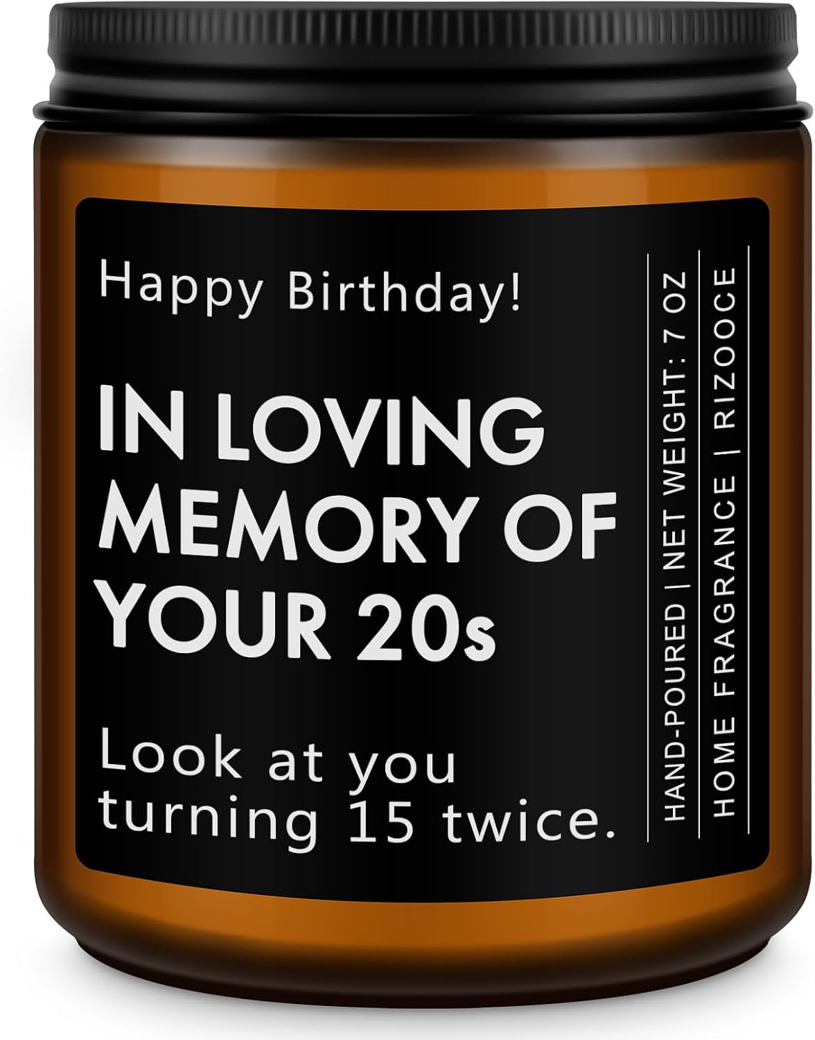 30th Birthday Gifts for Men Women, 1996 Birthday Scented Candle