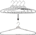 Extra Large Hangers Enlarge Adjustable Shoulder 16.5"-26" Hanger 4 Pack