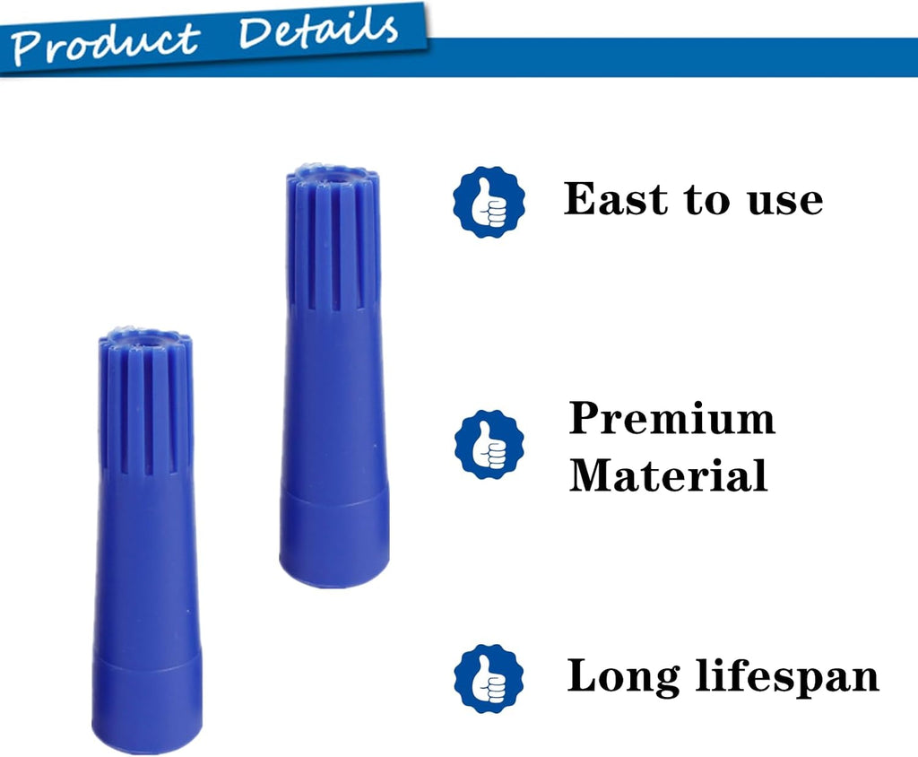 3 Pcs Blue Squeegee Adapter