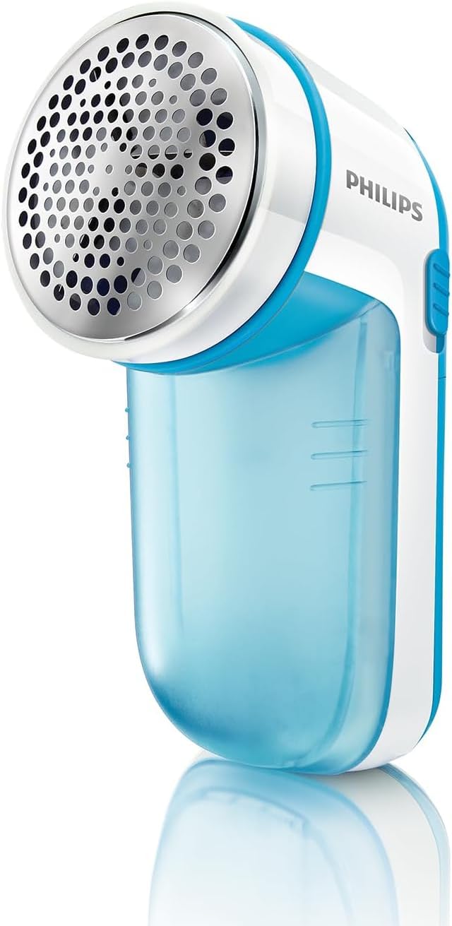 Philips Fabric Shaver, Removes Pills and Lint, Large Blade Surface, Blue