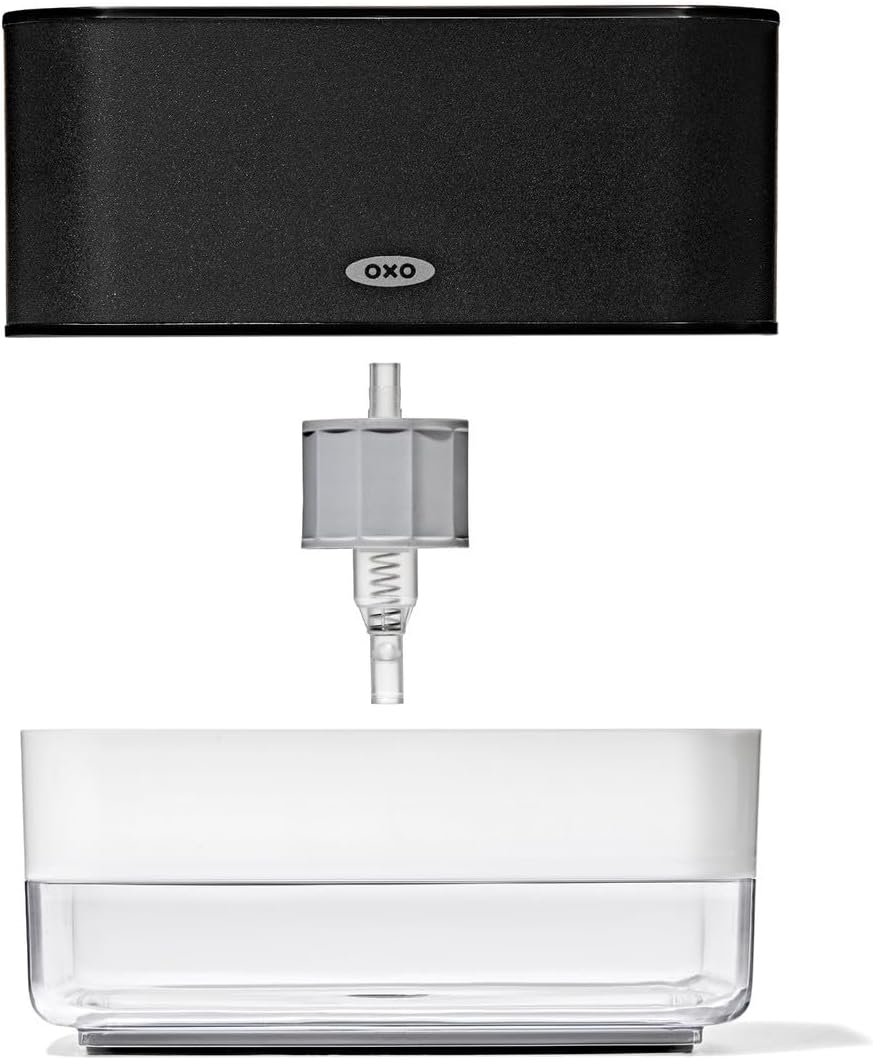 OXO Good Grips Soap Dispensing Sponge Holder - Matte Black