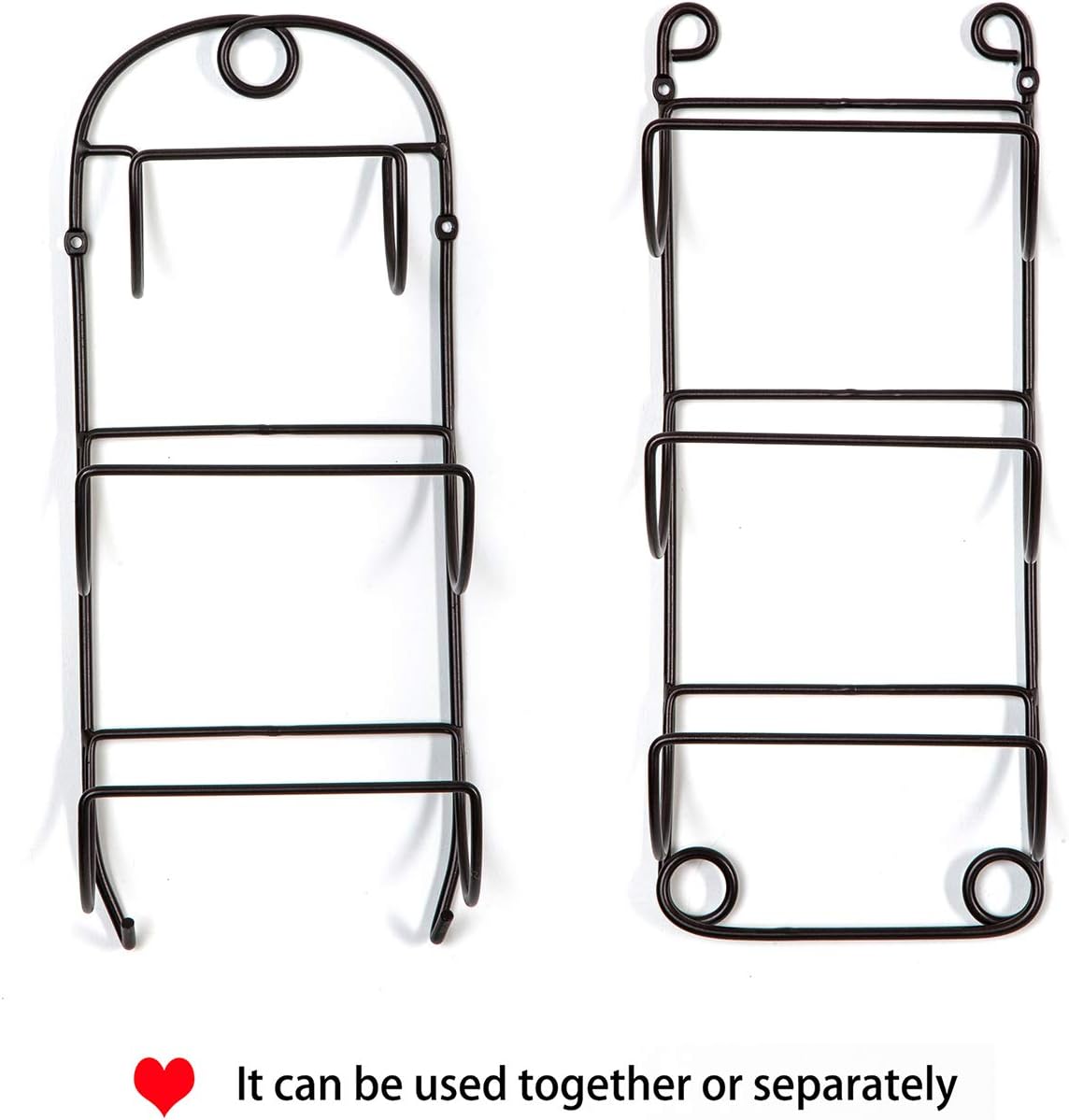 Towel Racks for Bathroom Wall Mounted Metal Wine Rack Towel Shelf Towel Holder for Bath Bronze