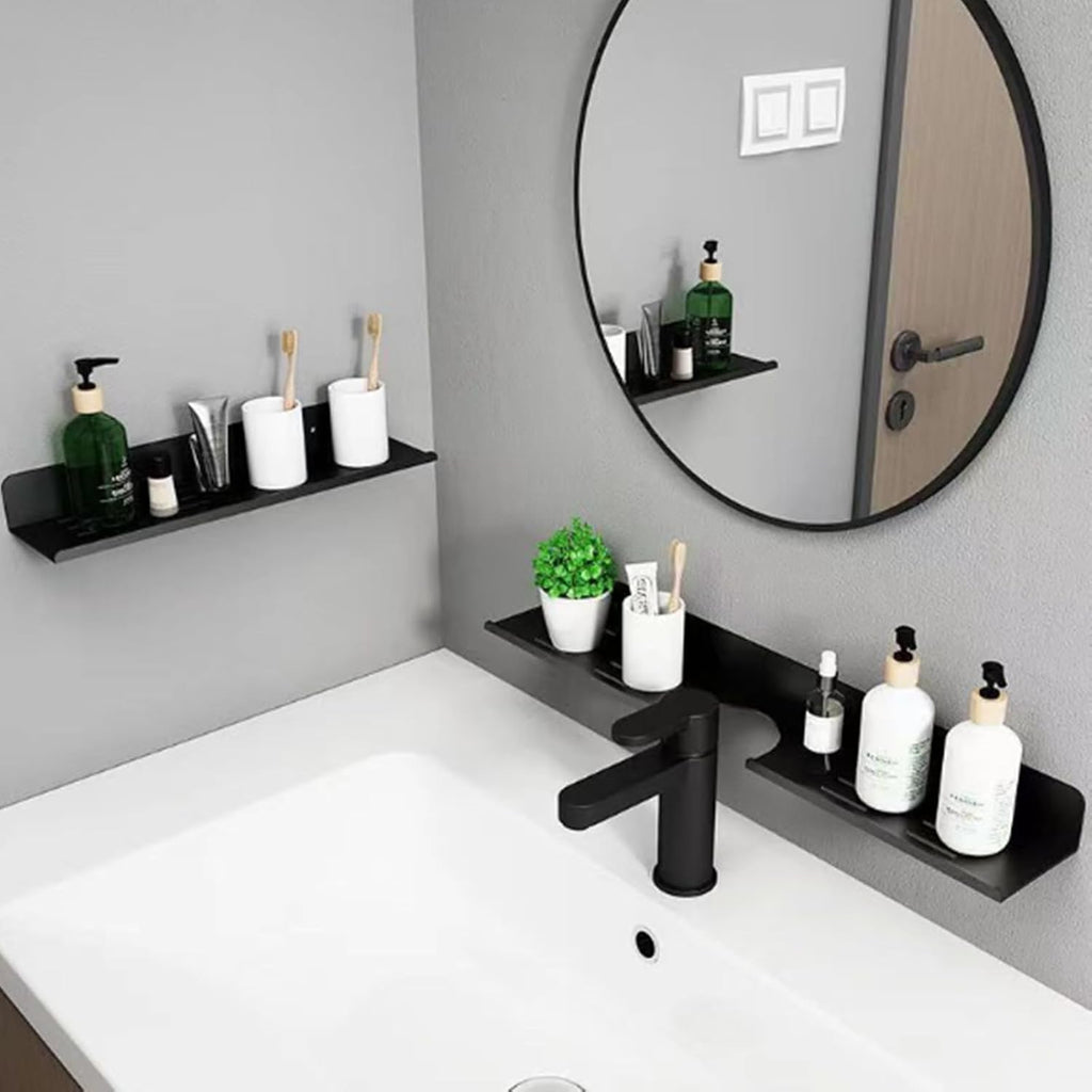 SetGame 24 Inch Metal Sink Shelf for Kitchen Sponge Organizer Holder Over The Faucet - Bathroom Shelf Kitchen Dish Soap Cleaning Brush Holder Organizers Storage Rack Over The Faucet
