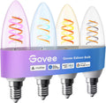 Govee E12 LED Candle Bulb, Smart Chandelier Light Bulbs for Living Room