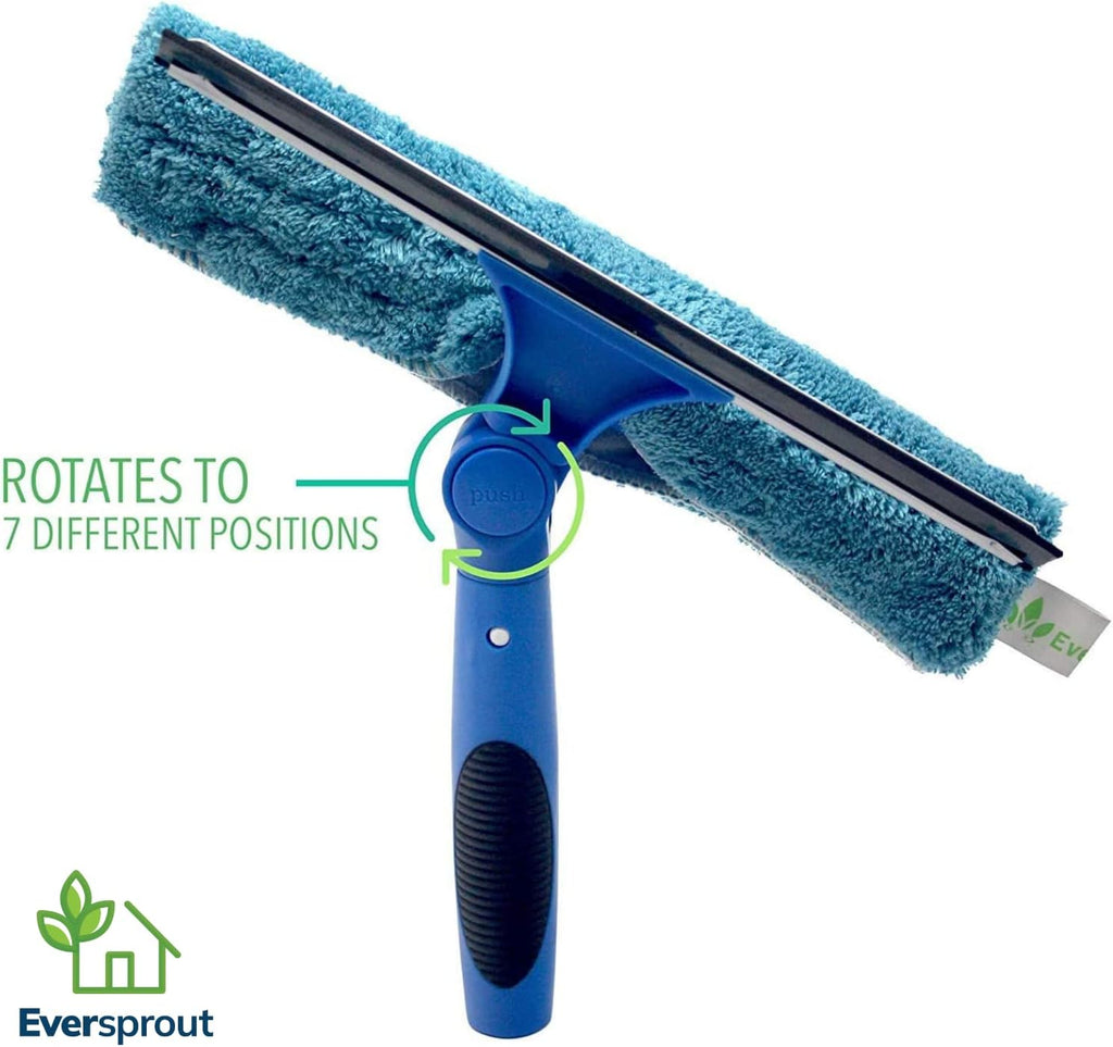 EVERSPROUT Swivel Squeegee & Microfiber Window Scrubber, Attachment Only