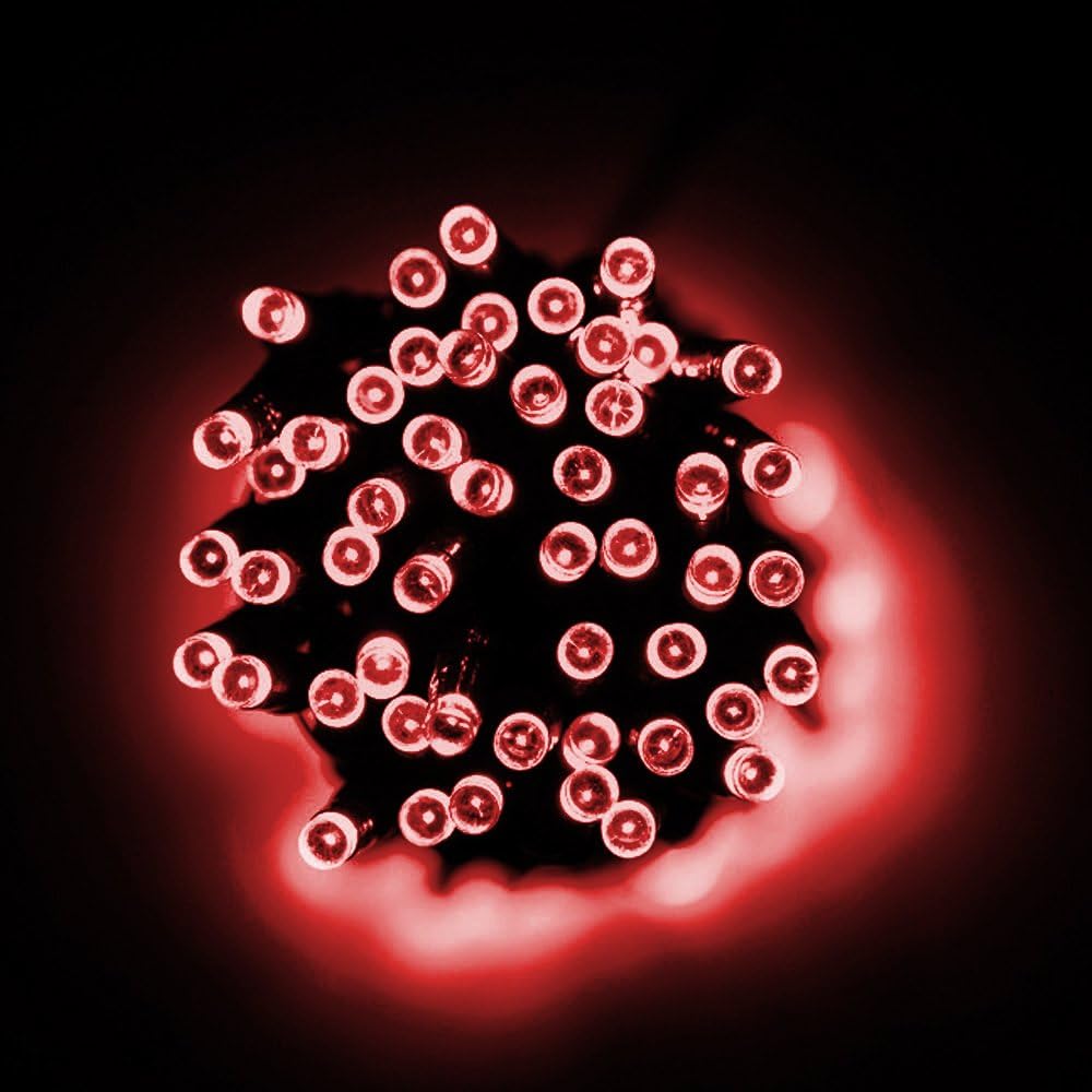 Super Z Outlet 30 Mini Bulb LED Battery Operated Fairy String Lights in Red for Valentines Day, Romantic Wedding, Home Decoration Room Lighting, Christmas, Crafts (158" inch Long String)