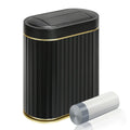 ELPHECO Motion Sensor Bathroom Trash Can with Lid 2 Gal Automatic Trash Can