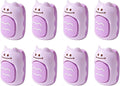 Cat Shaped Bed Sheet Clips, Sheet Grippers, 8 Pack (8, Purple)