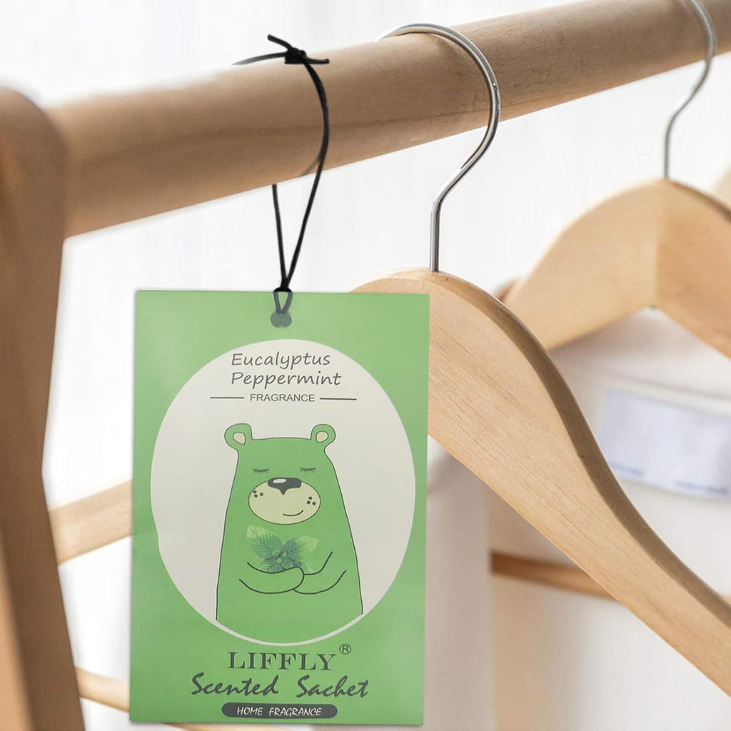14 PCS Eucalyptus Peppermint Scented Sachets for Drawers and Closets Gift