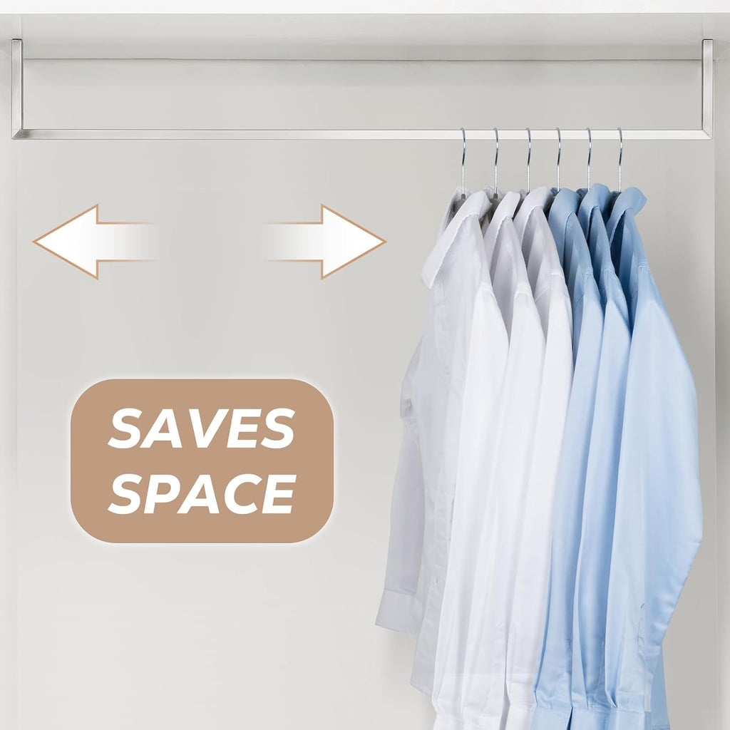Plastic Hangers Grey Clothes Hanger 30 Pack