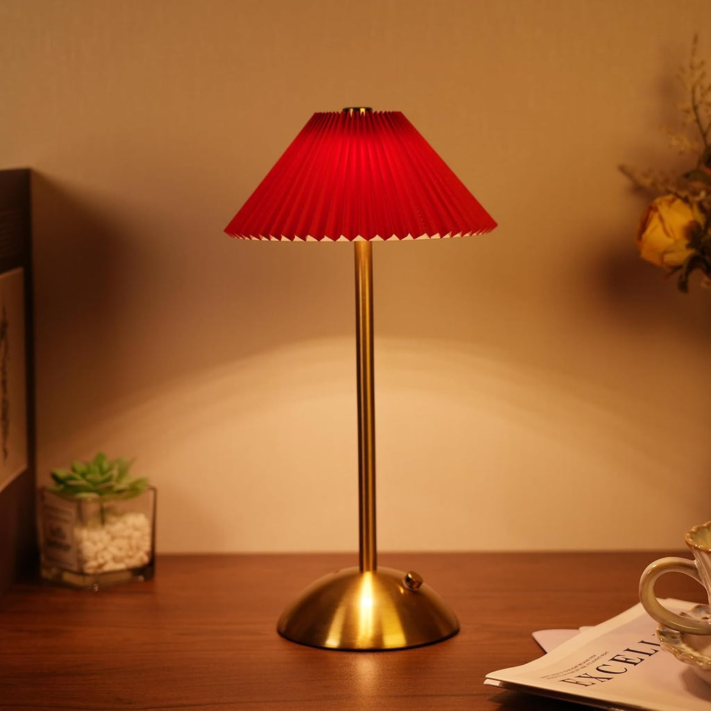 Cordless Table Lamp, LED Rechargeable Lamp for Home Bedroom Decor