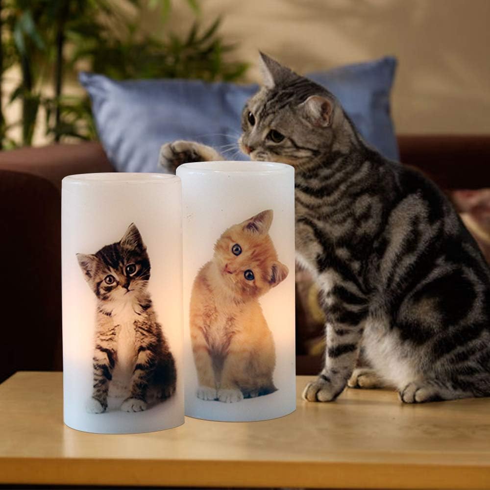 Wondise Flameless Flickering Candles with Remote and Timer